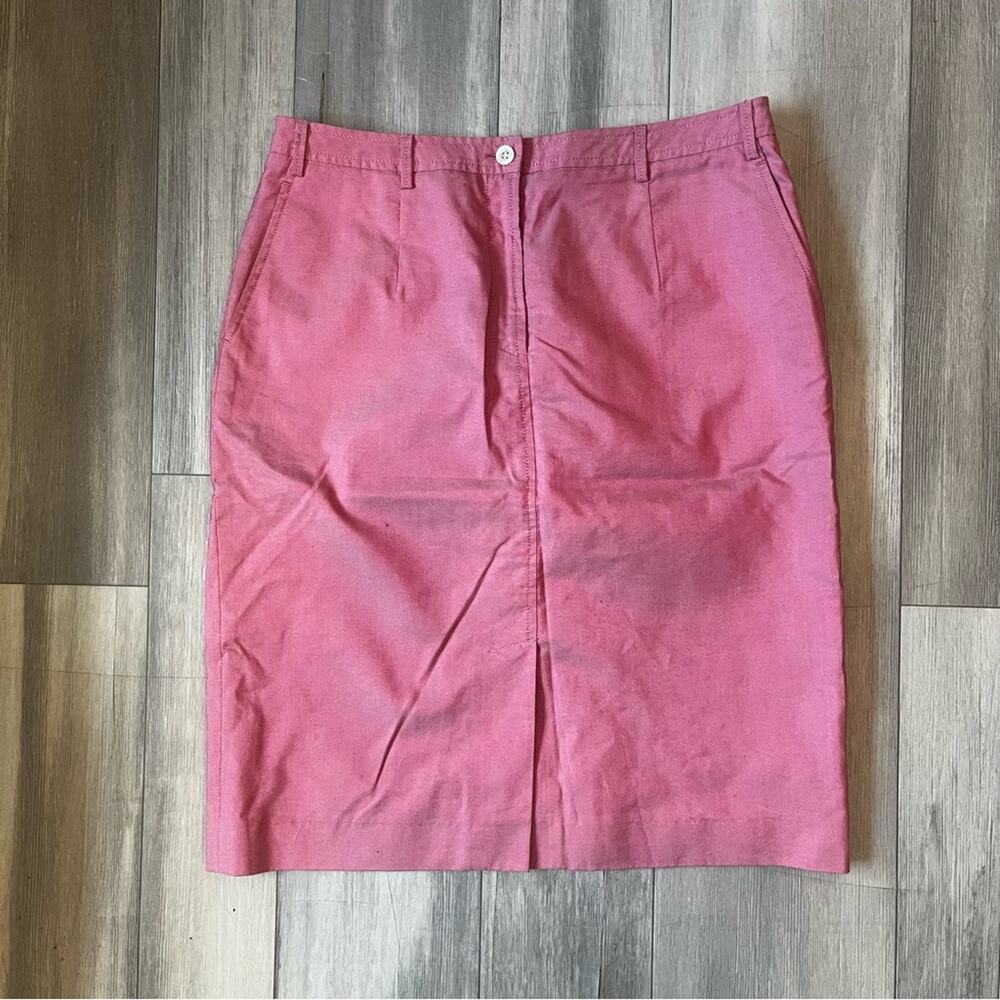 J. Crew Pink Pencil Skirt